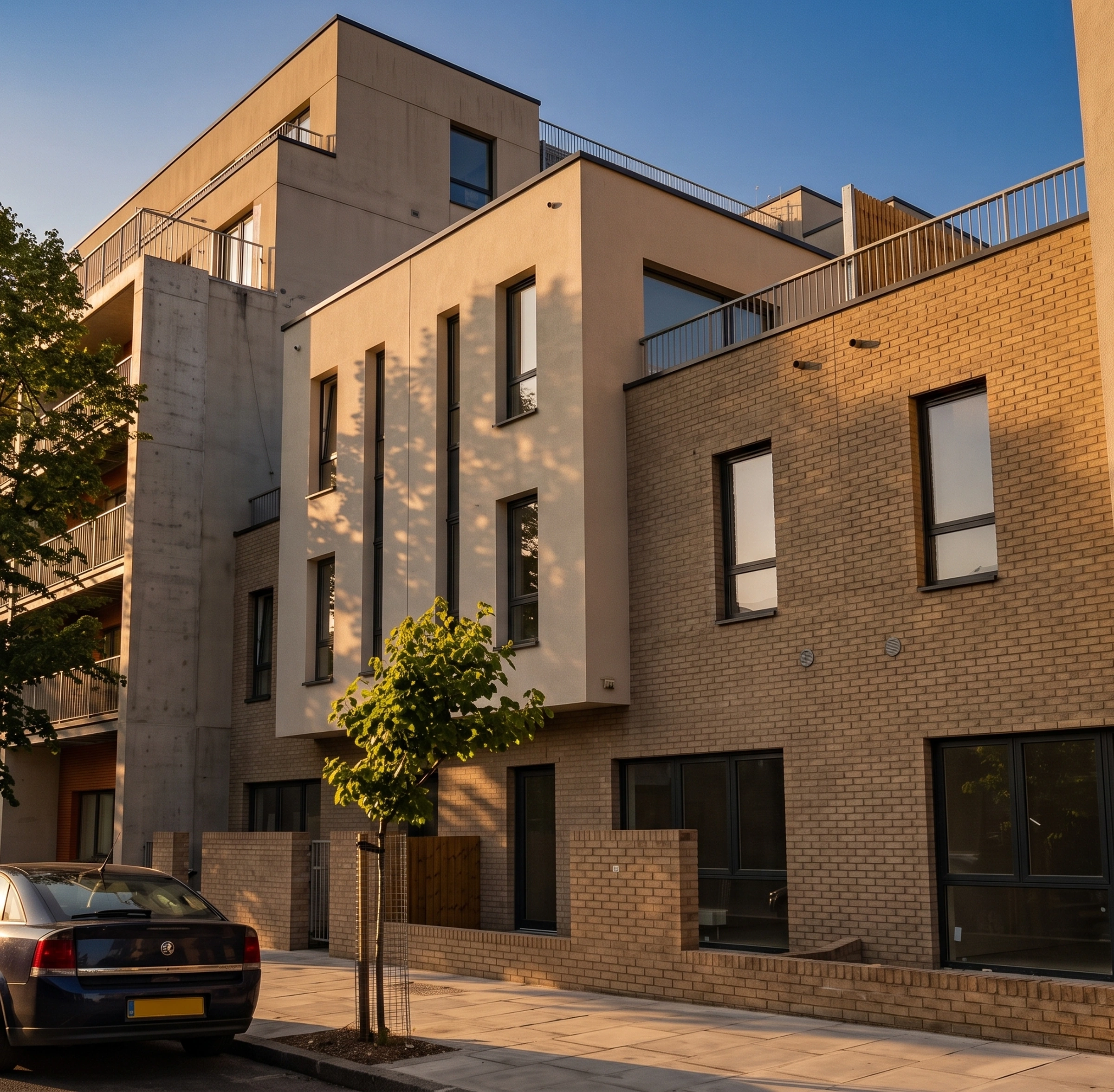 Representative residential architecture