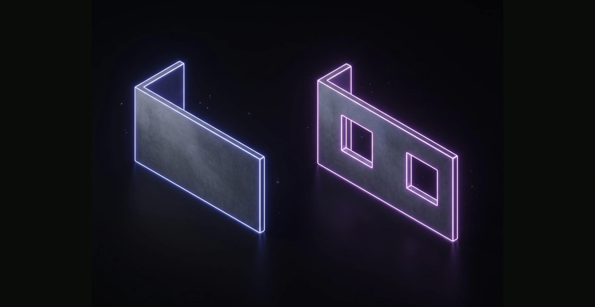 L-shaped panel geometry